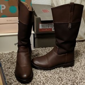 Cole Haan mid thigh boots
